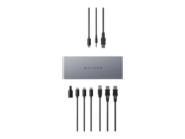 Targus HyperDrive - dokkingstasjon USB-C / Thunderbolt 4 HDMI 1GbE...
