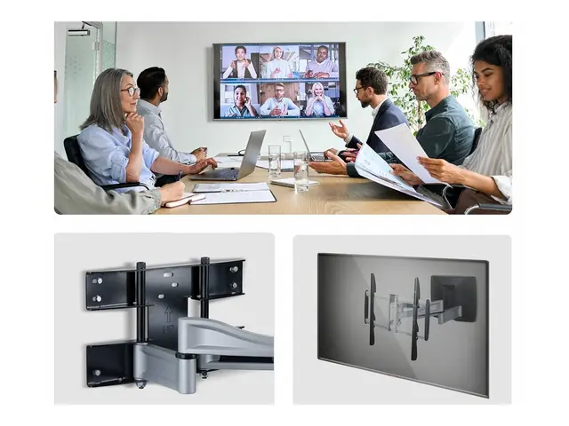 Startech - Monteringssett (veggmontering, 2 loddrette braketter) l...