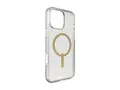 ZAGG Milan Snap - Baksidedeksel for mobiltelefon MagSafe-samsvar - gullglans - for Apple iPhone 16 Pro Max