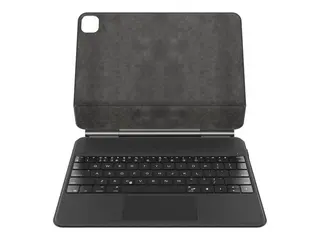 Belkin Connect Pro - Tastatur og folioveske (verneeske) med magnetstativ - med styreplate - bakbelysning - trådløs - Bluetooth - QWERTY