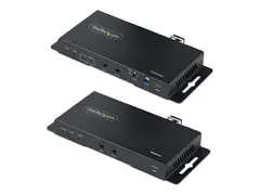 STARTECH.COM 4K HDMI over Fiber Extender Kit 4K 60Hz 3300ft 1km Single