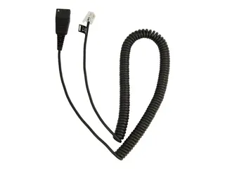 Jabra - Hodetelefonkabel - Quick Disconnect til RJ-10 2 m