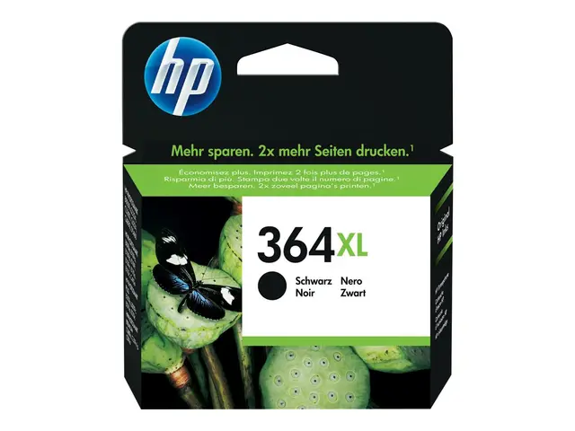 HP 364XL - Høy ytelse svart original blekkpatron for Deskjet 35XX;...