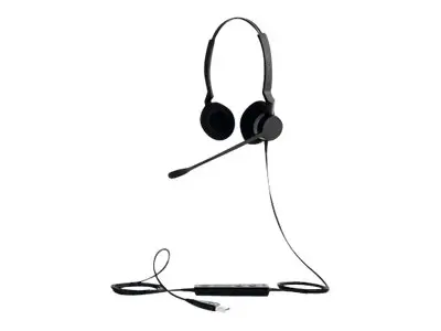 Jabra BIZ 2300 USB MS Duo - Hodesett - on-ear - kablet - USB