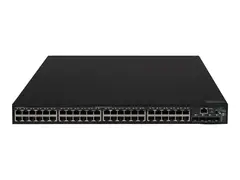HPE FlexNetwork 5140 48G PoE+ 4SFP+ EI Switch - L3 - smart - 48 x 10/100/1000 (PoE+) + 4 x 10 Gigabit Ethernet / 1 Gigabit Ethernet SFP+ - rackmonterbar - PoE+ (370 W)