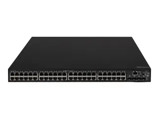 HPE FlexNetwork 5140 48G PoE+ 4SFP+ EI - Switch L3 - smart - 48 x 10/100/1000 (PoE+) + 4 x 10 Gigabit Ethernet / 1 Gigabit Ethernet SFP+ - rackmonterbar - PoE+ (370 W)