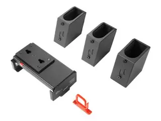 Lenovo Docking Station Mounting Bracket G2 Monteringssett for dokkestasjon - monterbar under skrivebord, monterbar over skjermen - 27" - for ThinkCentre M75t Gen 2; ThinkPad P14s Gen 2; P15s Gen 2; X13 Gen 2; X13 Yoga Gen 2