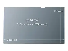 3M PF14.0W - Notebookpersonvernsfilter - 14&quot;