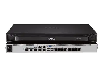 Dell DAV2108 - KVM-svitsj - 8 x KVM port(s) - 1 lokalbruker - rack...