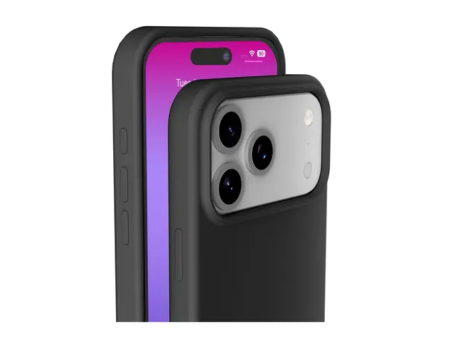 Cellularline Sensation - Baksidedeksel for mobiltelefon silikon sv...