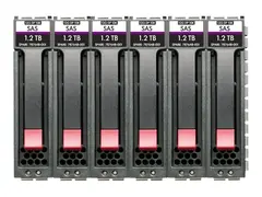 HPE Enterprise - harddisk - 2.4 TB SAS 12Gb/s (en pakke 6)