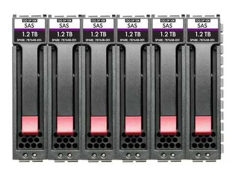 HPE Enterprise - harddisk - 2.4 TB - SAS 12Gb/s (en pakke 6)