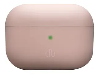 dbramante1928 Costa Rica - Eske for trådløse øreplugger resirkulert plast, silikon - rosa sand - for Apple AirPods Pro (2. generasjon)