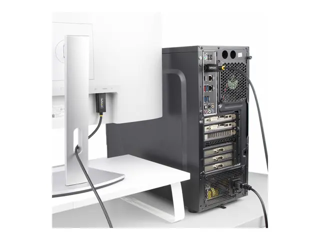 Startech - Adapterkabel DisplayPort hann til HDMI 1 m aktiv, 4K 60...