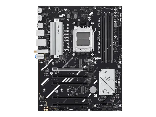 ASUS PRIME A620A-PLUS WIFI ATX motherboard 4xDDR5 1xPCIe 4.0 2xM.2 1xHDMI 1xDisplayPort 4xSATA 