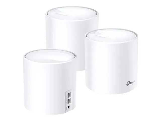 TP-Link Deco X20 - Wi-Fi-system (3 rutere) 1GbE Wi-Fi 6 Dobbeltbånd