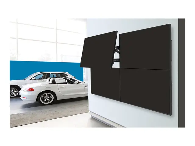 Neomounts LED-VW2000BLACK - Brakett for flatpanel låsbar svart skj...