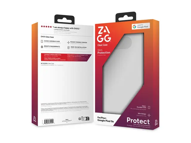 Zagg Clear Protect - Baksidedeksel for mobiltelefon gjennomsiktig ...