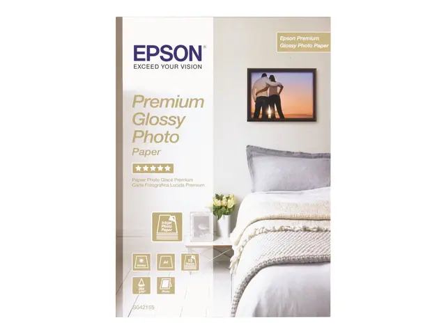 Epson Premium Glossy Photo Paper - Blank - 100 x 150 mm 40 ark fot...