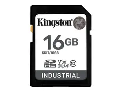 Kingston Industrial - Flashminnekort - 16 GB A1 / Video Class V30 / UHS-I U3 / Class10 - microSDHC UHS-I