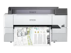 Epson SureColor SC-T3405N - No Stand - 24&quot; storformatsskriver farge - ink-jet - Rull A1 (61,0 cm) - 2400 x 1200 dpi - Gigabit LAN, Wi-Fi(n), USB-vert, USB 3.0 - kutter