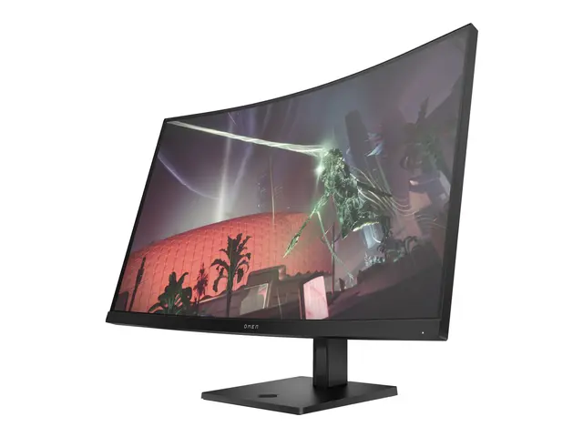 OMEN by HP 32c - LED-skjerm gaming 31.5" 2560 x 1440 QHD @ 165 Hz ...