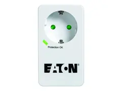 Eaton Protection Box 1 DIN - Overspenningsavleder AC 220-250 V - 4000 watt - utgangskontakter: 1 - hvit