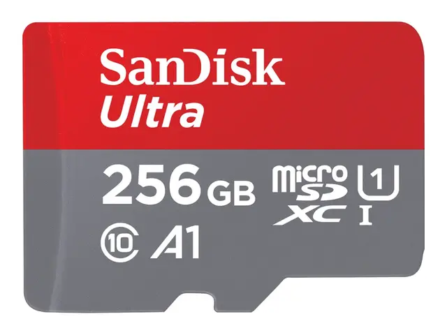 SanDisk Ultra - Flashminnekort (microSDXC til SD-adapter inkludert...