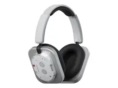 Nothing Headphone (1) - Hodetelefoner med mikrofon full størrelse - Bluetooth - trådløs, kablet - aktiv støydemping - 3,5 mm jakk, USB-C - hvit