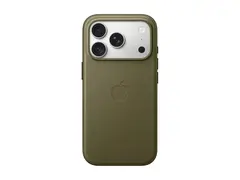 Apple - Beskyttende deksel for mobiltelefon MagSafe-samsvar - TechWoven - oliven - for iPhone 18 Pro