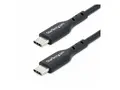 StarTech.com 1m (3ft) USB C Charging Cable, USB-C Cable, USB 2.0 Type-C Laptop Charger Cord, 60W 3A Power Delivery, TPE Jacket, USB-C Data Transfer Cable, M/M USB type C-kabel - 24 pin USB-C til 24 pin USB-C - 1 m