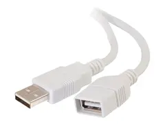 C2G - USB-forlengelseskabel - USB (hann) til USB (hunn) 2 m