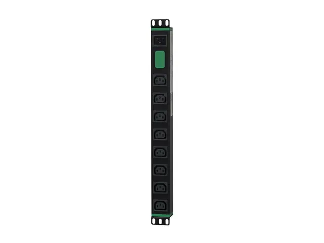 APC Easy Rack PDU Basic horizontal 1-phase 3.7 kW 230 V 16 A 8 x C13 sockets IEC60320 C20 input 