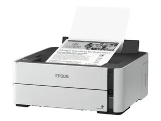 Epson EcoTank M1170 - Skriver - S/H Dupleks - ink-jet - p&#229;fyllbar - A4/Legal - 1200 x 2400 dpi - opp til 20 spm - kapasitet: 250 ark - USB 2.0, LAN, Wi-Fi