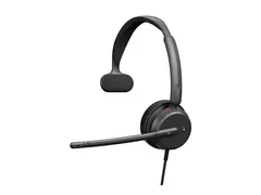 EPOS IMPACT 430t - Hodesett - on-ear - kablet USB-C, USB-A - svart - Certified for Microsoft Teams