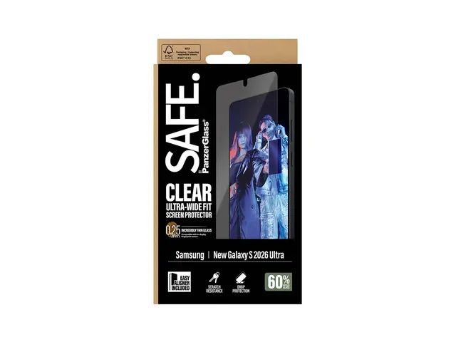 SAFE. by PanzerGlass - Skjermbeskyttelse for mobiltelefon ultravid...