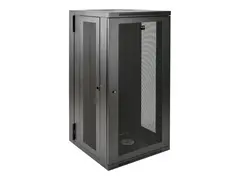 Eaton Tripp Lite Series 26U Wall Mount Rack Enclosure Server Cabinet Swinging Hinged Door Deep Rack skap - veggmonterbar - svart - 26U - 19&quot;