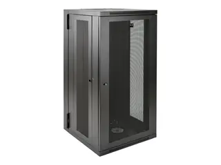 Eaton Tripp Lite Series 26U Wall Mount Rack Enclosure Server Cabinet Swinging Hinged Door Deep Rack skap - veggmonterbar - svart - 26U - 19&quot;