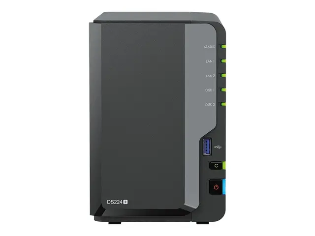 Synology Disk Station DS224+ - NAS-server - RAID 0, 1, JBOD - RAM ...
