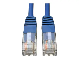 Eaton Tripp Lite Series Cat5e 350 MHz Molded (UTP) Ethernet Cable (RJ45 M/M), PoE Blue, 6 ft. (1.83 m) - Koblingskabel - RJ-45 (hann) til RJ-45 (hann) - 1.8 m - UTP - CAT 5e - formst&#248;pt, flertr&#229;det - bl&#229;