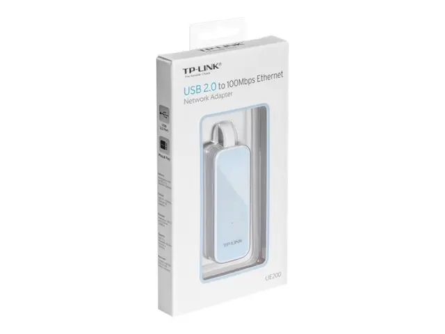 TP-Link UE200 - Nettverksadapter - USB 2.0 - 10/100 Ethernet