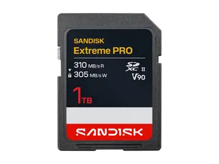 SanDisk Extreme PRO - Flashminnekort - 1 TB Video Class V90 / UHS-II - SDXC UHS-II