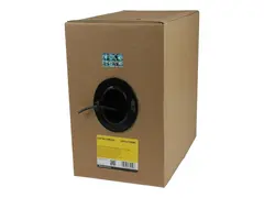 Startech 1000 ft Bulk Roll of Black CMR Cat5e Solid UTP Riser Cable Cat 5e Riser Cable - Cat.5e CMR Ethernet Cable - 24 AWG - Black (WIR5ECMRBK) - Samlet kabel - 304.9 m - UTP - CAT 5e - riser, solid - svart
