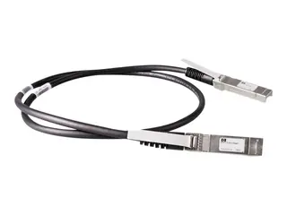 HPE X240 Direct Attach Cable - Nettverkskabel SFP+ til SFP+ - for Edgeline e920; FlexFabric 12902; ProLiant e910t 2U; SimpliVity 380 Gen10, 380 Gen9