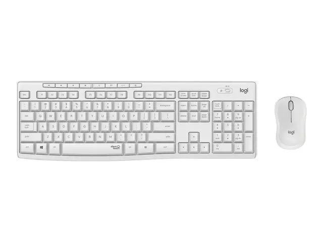 Logitech MK295 Silent - Tastatur- og mussett - trådløs - 2.4 GHz -...