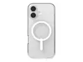 Zagg Crystal Palace Snap - Baksidedeksel for mobiltelefon MagSafe-samsvar - krystallklar - for Apple iPhone 17
