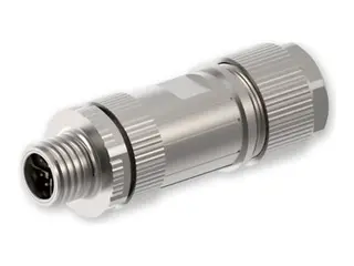 Teltonika - Str&#248;mkontakt - 8-pins M12 (hann) skrubar 60 V - 0.5 A