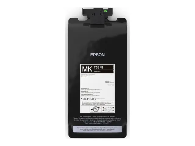 Epson T53F8 - 1.6 L matt svart original blekkpung for SureColor SC...