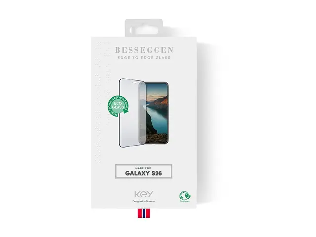 Key Besseggen - Skjermbeskyttelse for mobiltelefon kant-til-kant 2...
