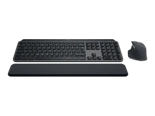 Logitech MX Keys S Combo - Tastatur- og mussett bakbelysning trådl...